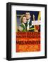 Mrs. Miniver - Movie Poster Reproduction-null-Framed Photo