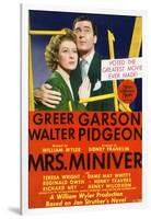 Mrs. Miniver - Movie Poster Reproduction-null-Framed Photo