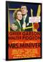 Mrs. Miniver - Movie Poster Reproduction-null-Framed Photo