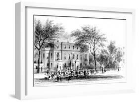 Mrs Montagu's House, Portman Square-Joseph Werner-Framed Giclee Print