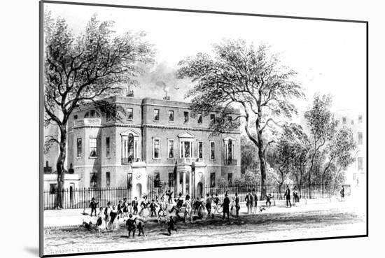 Mrs Montagu's House, Portman Square-Joseph Werner-Mounted Giclee Print