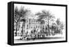 Mrs Montagu's House, Portman Square-Joseph Werner-Framed Stretched Canvas