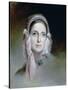 Mrs Mordecai Lewis, 1843-Thomas Sully-Stretched Canvas