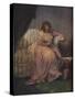 Mrs Morland by George Morland, 18th century, (1913)-George Morland-Stretched Canvas