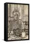 Mrs Mounter at the Breakfast Table-Harold Gilman-Framed Stretched Canvas