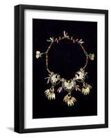 Mrs Mucha's Necklace, 1906-Alphonse Mucha-Framed Photographic Print