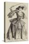 Mrs Nisbett, as Constance, in The Love Chase-null-Stretched Canvas