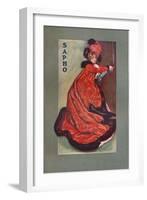 Mrs Olga Nethersole in Sapho, C1900-null-Framed Giclee Print