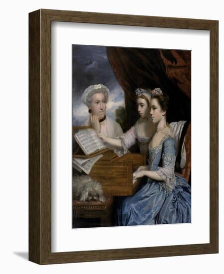 Mrs Paine and the Misses Paine, 1765-Sir Joshua Reynolds-Framed Giclee Print