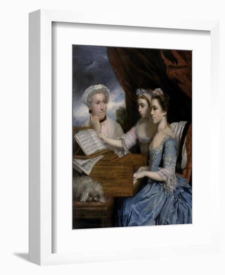 Mrs Paine and the Misses Paine, 1765-Sir Joshua Reynolds-Framed Giclee Print