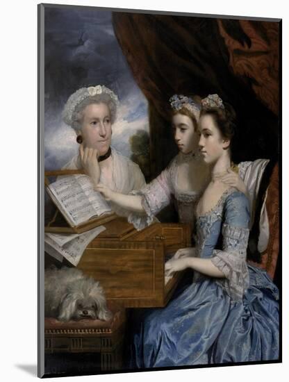 Mrs Paine and the Misses Paine, 1765-Sir Joshua Reynolds-Mounted Giclee Print