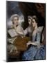 Mrs Paine and the Misses Paine, 1765-Sir Joshua Reynolds-Mounted Giclee Print