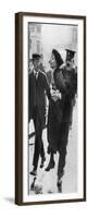 Mrs Pankhurst, Arrested Outside Buckingham Palace, London, 1914-null-Framed Premium Giclee Print