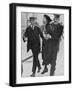 Mrs Pankhurst is Arrested Outside Buckingham Palace-null-Framed Photographic Print