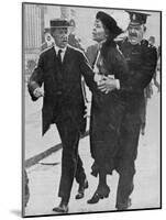 Mrs Pankhurst is Arrested Outside Buckingham Palace-null-Mounted Photographic Print