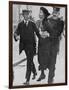 Mrs Pankhurst is Arrested Outside Buckingham Palace-null-Framed Photographic Print