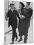 Mrs Pankhurst is Arrested Outside Buckingham Palace-null-Mounted Photographic Print