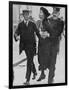 Mrs Pankhurst is Arrested Outside Buckingham Palace-null-Framed Photographic Print