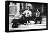 Mrs. Patten and Her Seven Dogs-null-Framed Stretched Canvas