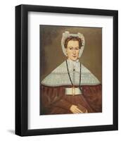 Mrs. Pearce-Erastus Salisbury Field-Framed Art Print