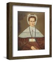 Mrs. Pearce-Erastus Salisbury Field-Framed Art Print