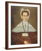 Mrs. Pearce-Erastus Salisbury Field-Framed Art Print