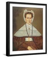 Mrs. Pearce-Erastus Salisbury Field-Framed Art Print