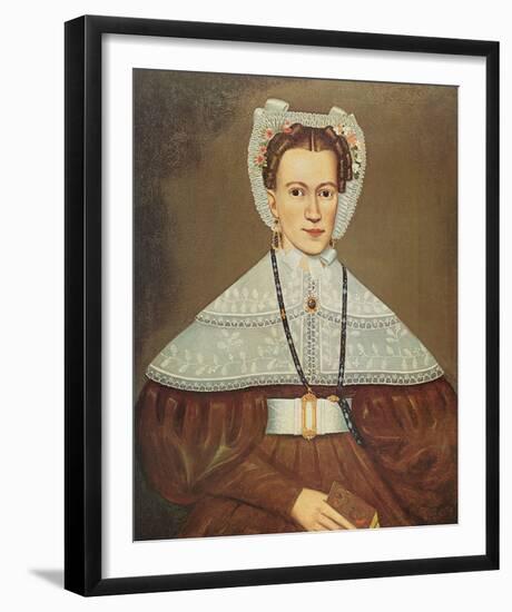 Mrs. Pearce-Erastus Salisbury Field-Framed Art Print