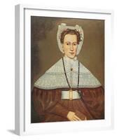 Mrs. Pearce-Erastus Salisbury Field-Framed Art Print