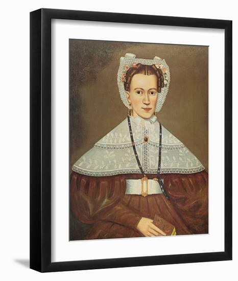 Mrs. Pearce-Erastus Salisbury Field-Framed Giclee Print