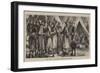 Mrs Pearse and the French Prisoners of War in Germany-null-Framed Giclee Print