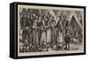 Mrs Pearse and the French Prisoners of War in Germany-null-Framed Stretched Canvas