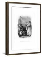 Mrs Pell's Pilgrimage, 1872-C Burt-Framed Giclee Print