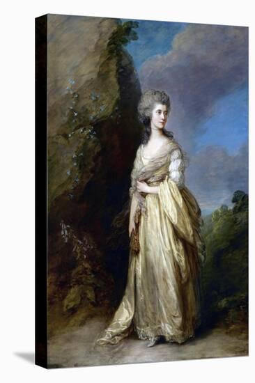 Mrs. Peter William Baker-Thomas Gainsborough-Stretched Canvas