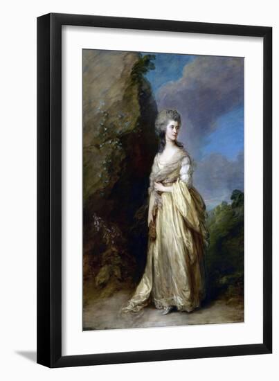 Mrs. Peter William Baker-Thomas Gainsborough-Framed Giclee Print