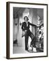 Mrs. Phillip Isles Wearing Bull Fighter Pajamas with Bolera Jacket-Nina Leen-Framed Premium Photographic Print