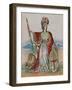 Mrs. Pope as Britannia-null-Framed Giclee Print