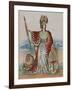 Mrs. Pope as Britannia-null-Framed Giclee Print