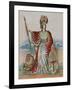 Mrs. Pope as Britannia-null-Framed Giclee Print