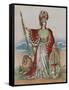 Mrs. Pope as Britannia-null-Framed Stretched Canvas