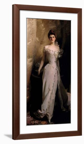 Mrs. Ralph Curtis, 1898-John Singer Sargent-Framed Art Print