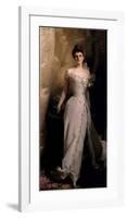 Mrs. Ralph Curtis, 1898-John Singer Sargent-Framed Art Print