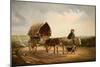 Mrs Ridout Leading Donkeys and a Cart-Frank Brooks-Mounted Giclee Print