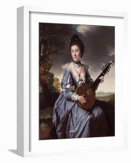 Mrs Robert Gwillym, 1766-Joseph Wright of Derby-Framed Giclee Print