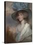 Mrs Robert Trotter of Bush-George Romney-Stretched Canvas