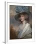 Mrs Robert Trotter of Bush-George Romney-Framed Giclee Print