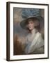 Mrs Robert Trotter of Bush-George Romney-Framed Giclee Print