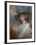 Mrs Robert Trotter of Bush-George Romney-Framed Giclee Print