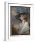 Mrs Robert Trotter of Bush-George Romney-Framed Giclee Print