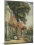 Mrs. Robert Vernon's House at Twickenham, Middlesex, England-John James Chalon-Mounted Giclee Print